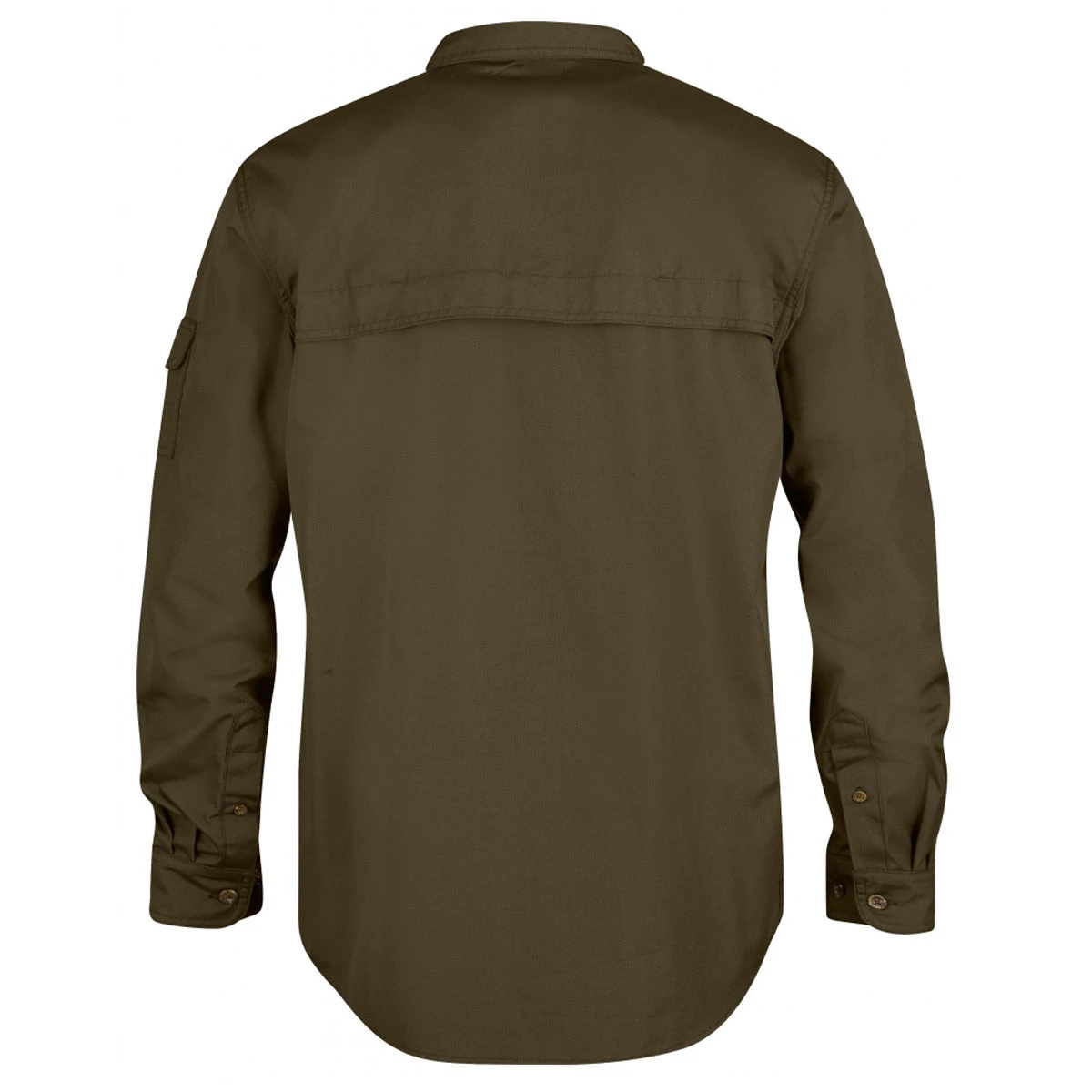 Fjallraven Singi Trekking Shirt - Dark Olive 4 Fjallraven Singi Trekking Shirt - Dark Olive - Image 2