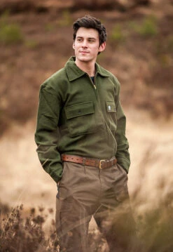 Swanndri Ranger Wool Bushshirt - Olive