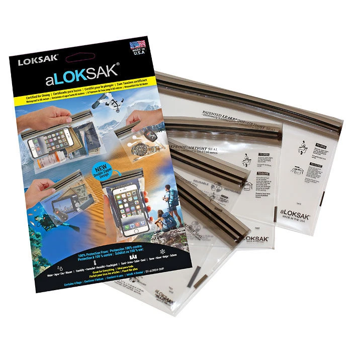 ALOKSAK Resealable Bags Multi Pack - Small 3 ALOKSAK Resealable Bags Multi Pack - Small